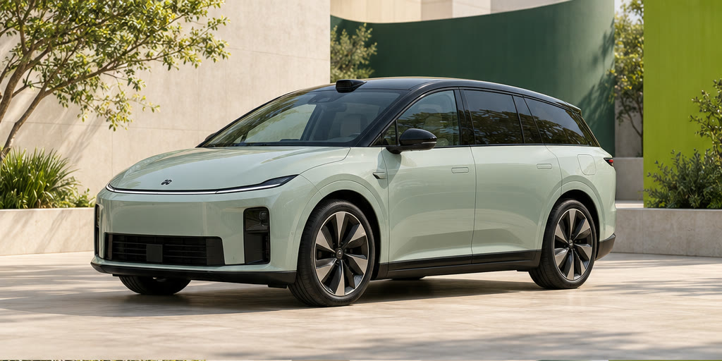 Li Auto i6, передний ракурс