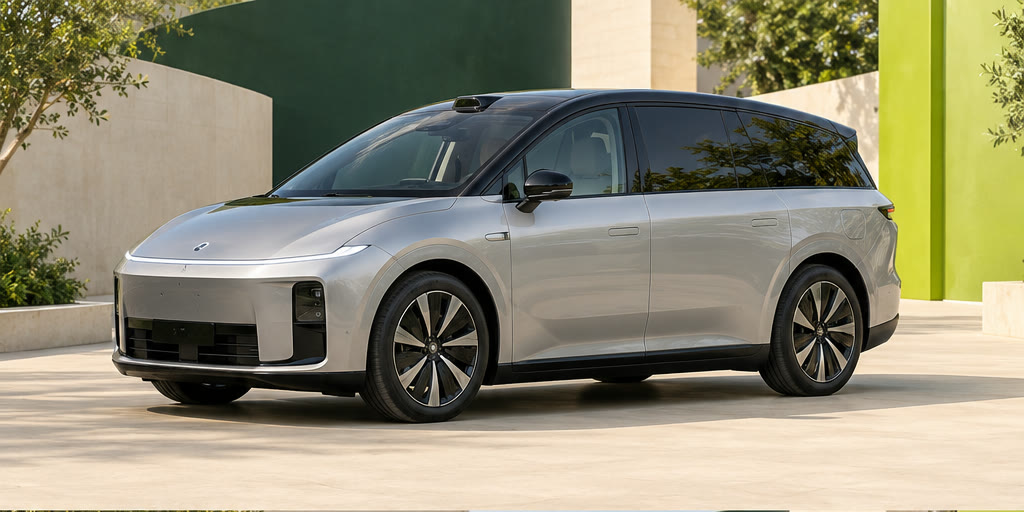 Li Auto i8, передний ракурс