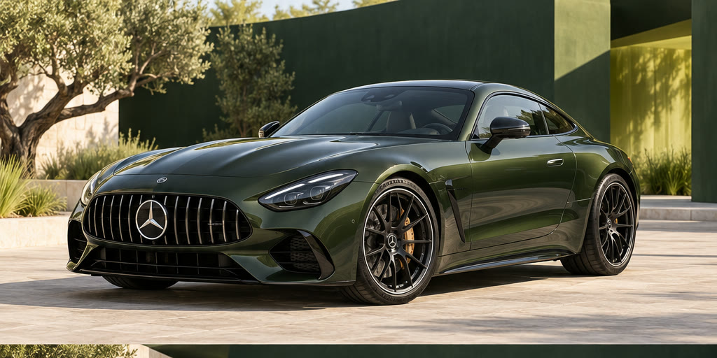 Mercedes-AMG GT Coupé, передний ракурс