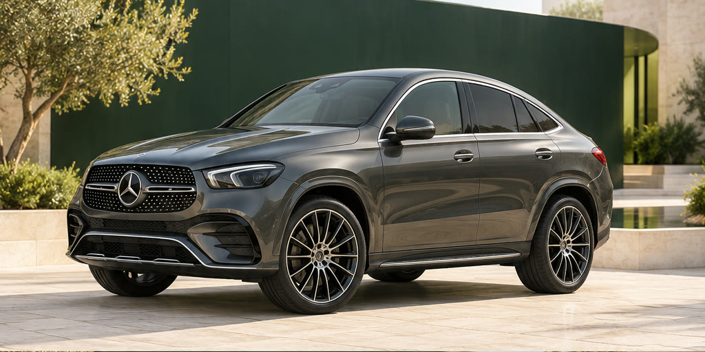 Mercedes-Benz GLE Coupé, передний ракурс