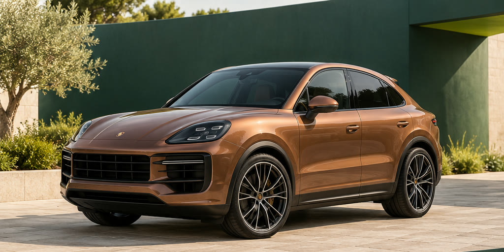 Porsche Cayenne Coupé, передний ракурс