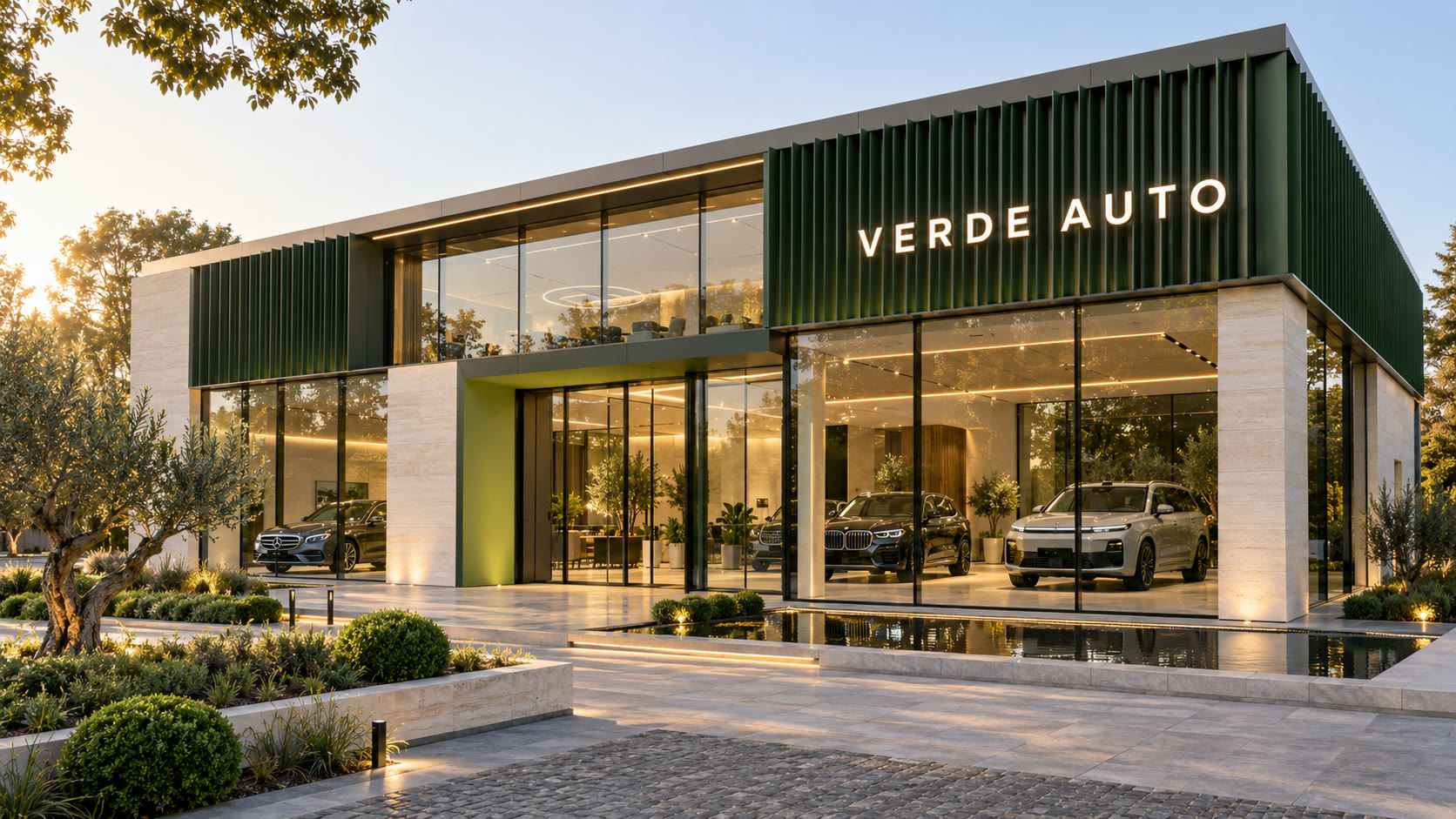 Визуализация автомобильного пространства VERDE