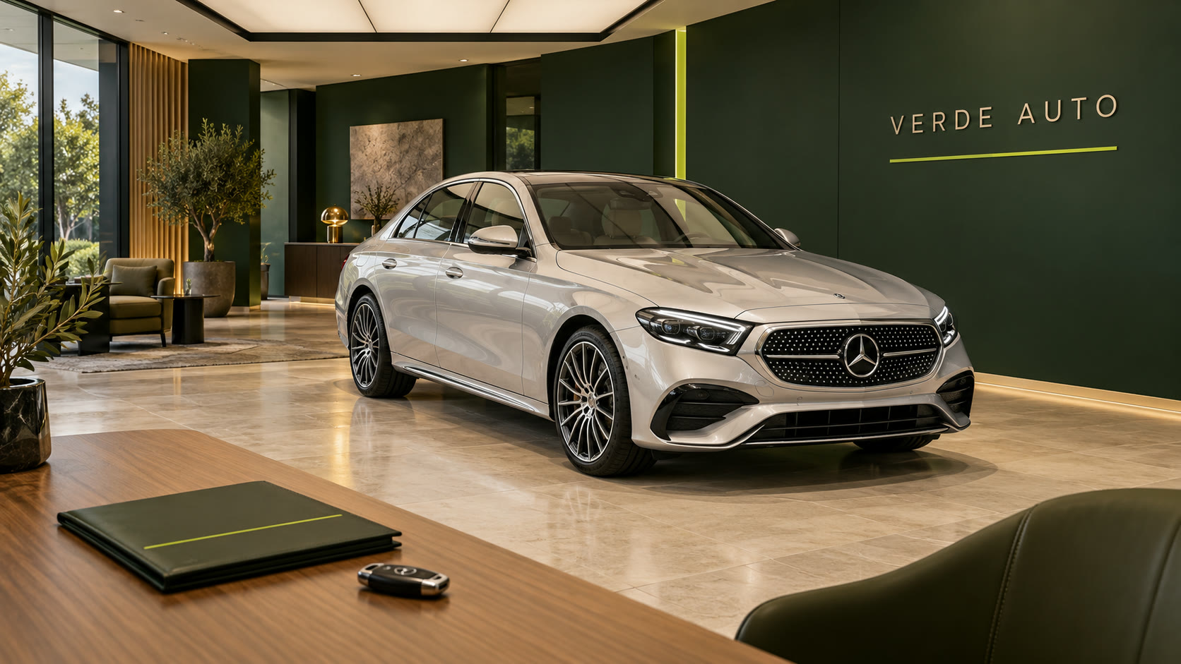 Визуализация зоны передачи автомобиля VERDE AUTO